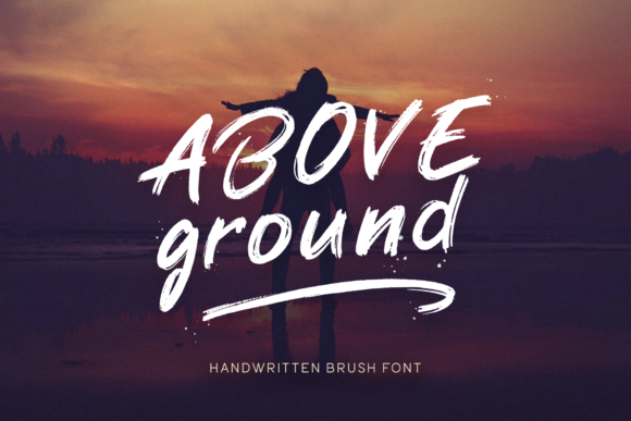 Above Ground: A Relaxed Handwritten Font for Modern Brand Campaigns