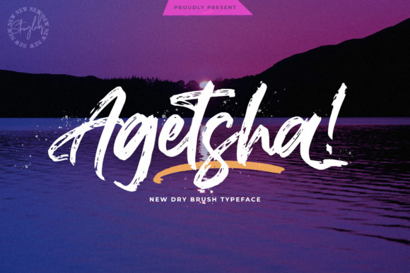Agethsa: A Joyful Script Handwritten Font for Modern Marketing Design