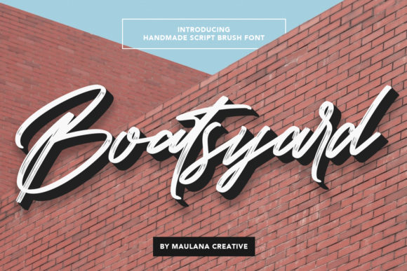 Boatsyard: A Dazzling Script Handwritten Font for Scroll-Stopping Brand Content