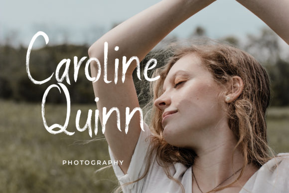 Caroline Quinn: A Stylish Script Handwritten Font for Makers and Sellers