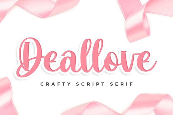 Deallove: A Paint Brushed Handwritten Font for Trendy Web Designs