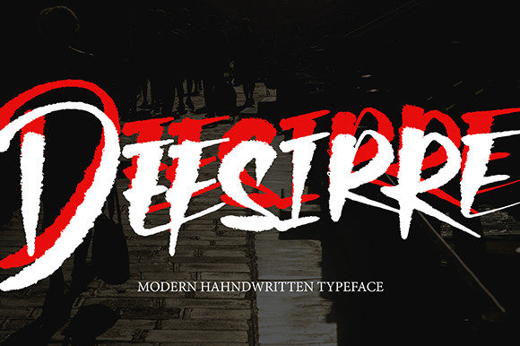 Deesirre: A Cool Brushed Script Font for Modern Marketing Designs