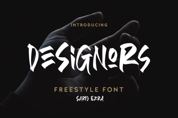 Designors: A Stylish Display Font for Modern Branding and Business Design