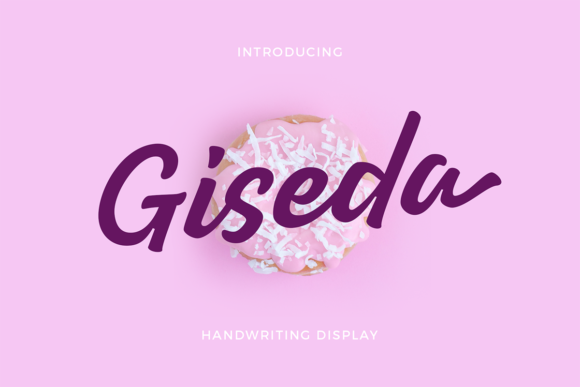 Giseda: A Trendy Script Font for Modern Branding Projects