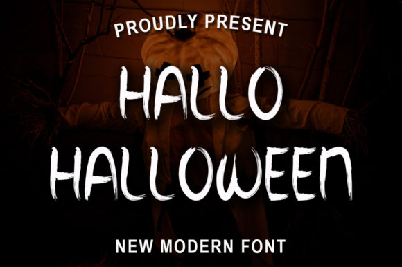 Hallo Halloween: A Spooky Handwritten Font for Halloween Designs