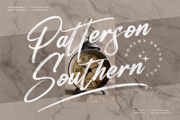 How Patterson Southern Font Transformed My Bakery Branding