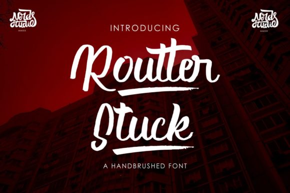 How Routter Stuck Font Transformed My Café’s Branding