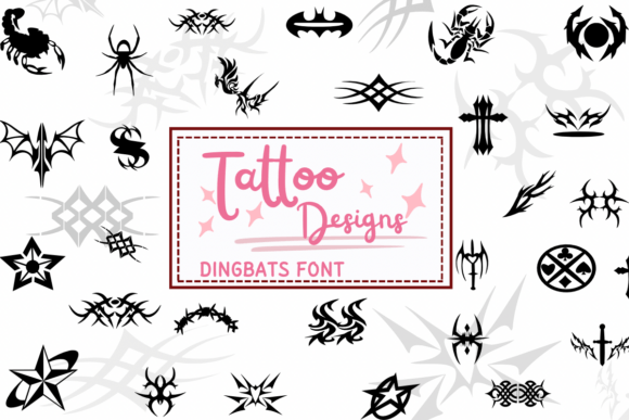 How Tattoo Designs Dingbats Font Elevates Branding for Small Businesses