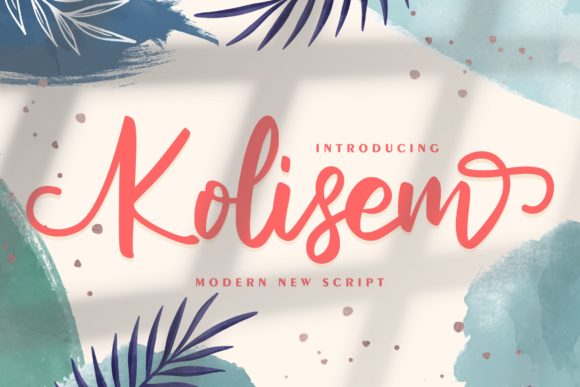 Kolisem: A Sweet Brushed Handwritten Font for Makers and Designers