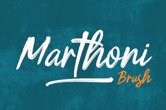 Marthoni: A Stylish Script Handwritten Font for Modern Editorial Design