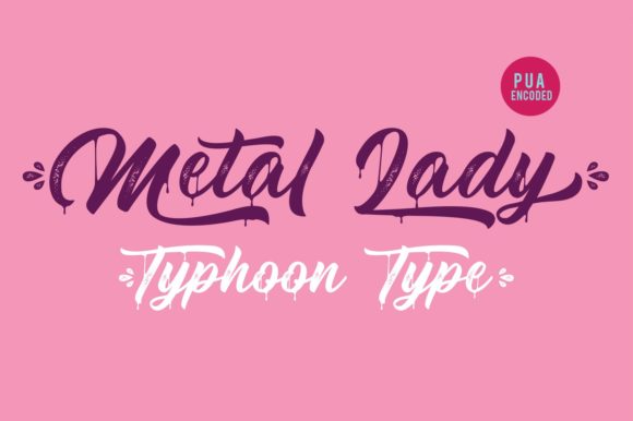Metal Lady: A Cursive Font for Elegant Editorial Design and Digital Publishing
