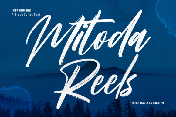 Mitoda Reels: A Fluid Handwritten Font for Elegant Brand Design