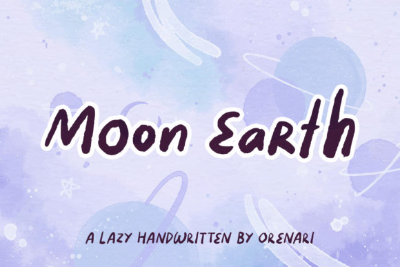 Moon Earth: A Script Handwritten Font for Modern Brand Campaigns