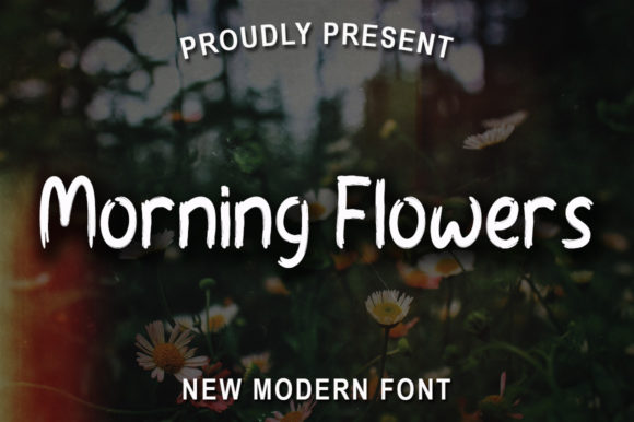 Morning Flowers: A Sweet Script Handwritten Font for Makers and Sellers