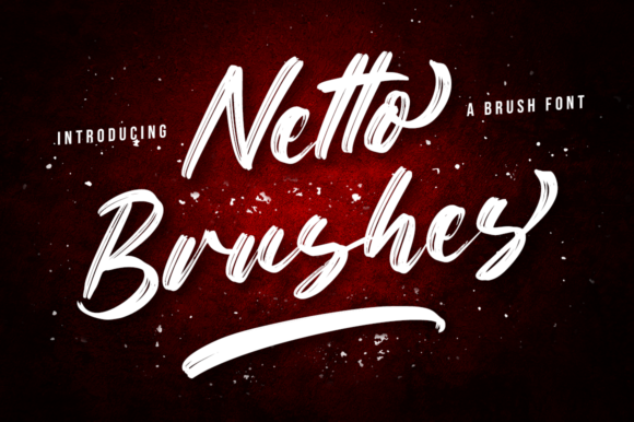 Netto Brushes: A Bold Script Handwritten Font for Dynamic Branding Projects