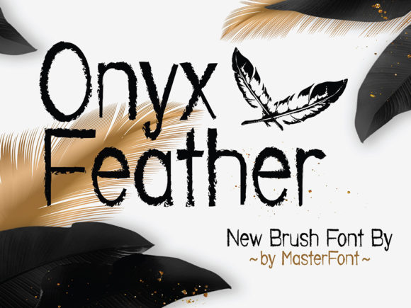 Onyx Feather: A Handwritten Font for Authentic Branding