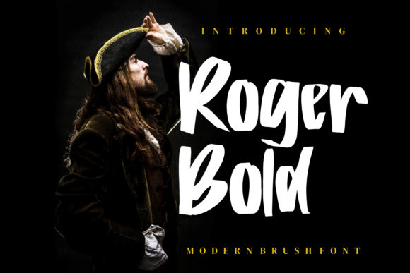Roger Bold: A Stylish Script Handwritten Font for Creative Projects