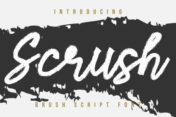 Scrush: A Flowing Script Handwritten Font for Modern Web Design