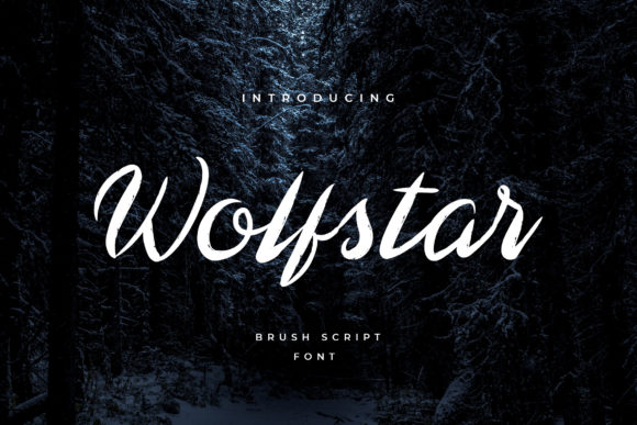 Wolfstar: A Retro-Inspired Handwritten Font for Elegant Web Design